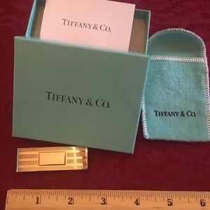 Tiffany & C0. Money Clip